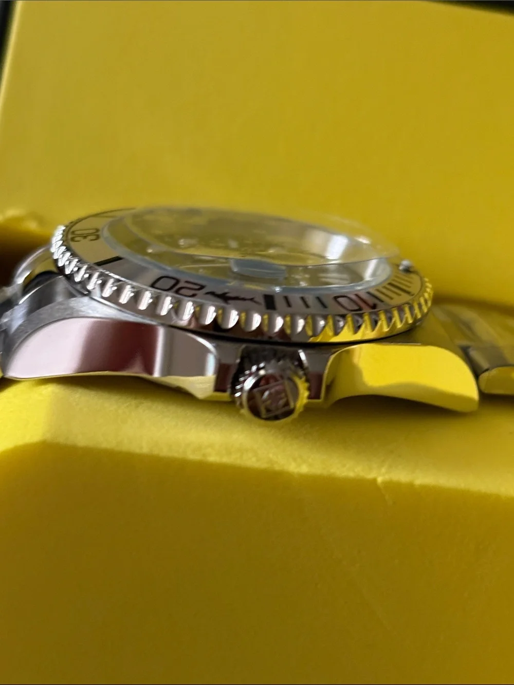 Sale New  Invicta Pro Diver Men's Watch 42mm Steel Tone Case Grey Metal Dial